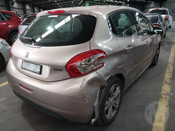 2012 PEUGEOT 208 LEFT FRONT DOOR LOCK, A9, 10/12-12/18  DOOR BOOT GATE LOCK