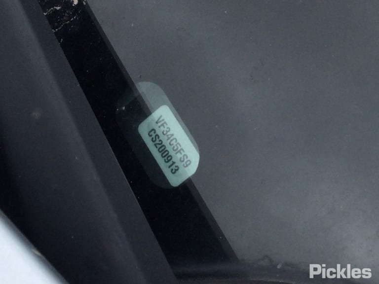 2012 PEUGEOT 308 RIGHT FRONT DOOR LOCK, T7, HATCH/WAGON, 09/07-12/13 9800616980 DOOR BOOT GATE LOCK