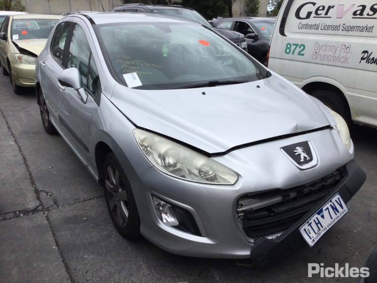 2012 PEUGEOT 308 T7, HATCH/WAGON, MANUAL FOLDING, 2 PLUG TYPE, 09/07-12/13 8153NC RIGHT DOOR MIRROR