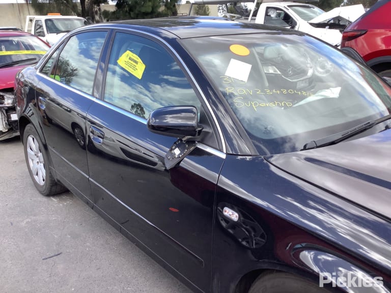 2007 AUDI A4 B7 (A4/S4), SEDAN, NON PARK SENSORS TYPE, 08/04-03/08 8E5807303 REAR BUMPER