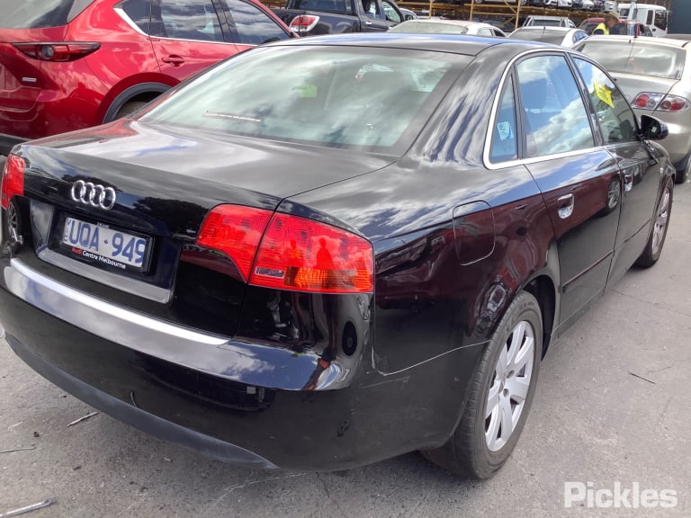 2007 AUDI A4 B7 (A4/S4), SEDAN, NON PARK SENSORS TYPE, 08/04-03/08 8E5807303 REAR BUMPER