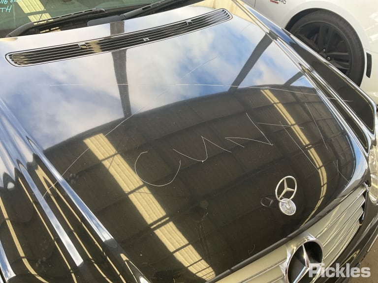 2005 MERCEDES CLK C209/A209, 06/02-06/09 A2097250110 LEFT FRONT DOOR WINDOW