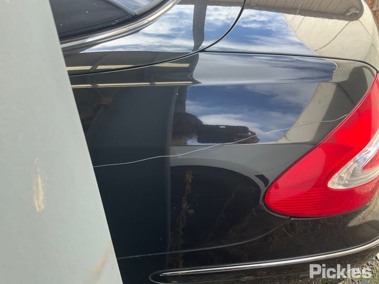 2005 MERCEDES CLK C209/A209, 06/02-06/09 A2097250110 LEFT FRONT DOOR WINDOW