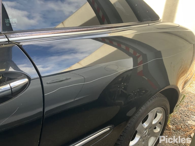 2005 MERCEDES CLK C209/A209, 06/02-06/09 A2097200105 LEFT FRONT DOOR