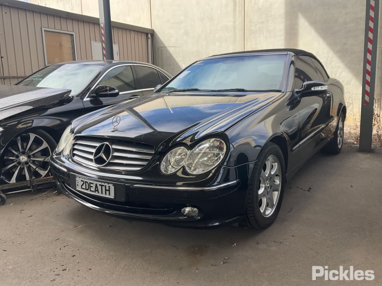 2005 MERCEDES CLK THERMATIC CLIMATE CONTROL TYPE, C209/A209, 07/04-06/09 A2038301885 HEATER AC CONTROLS