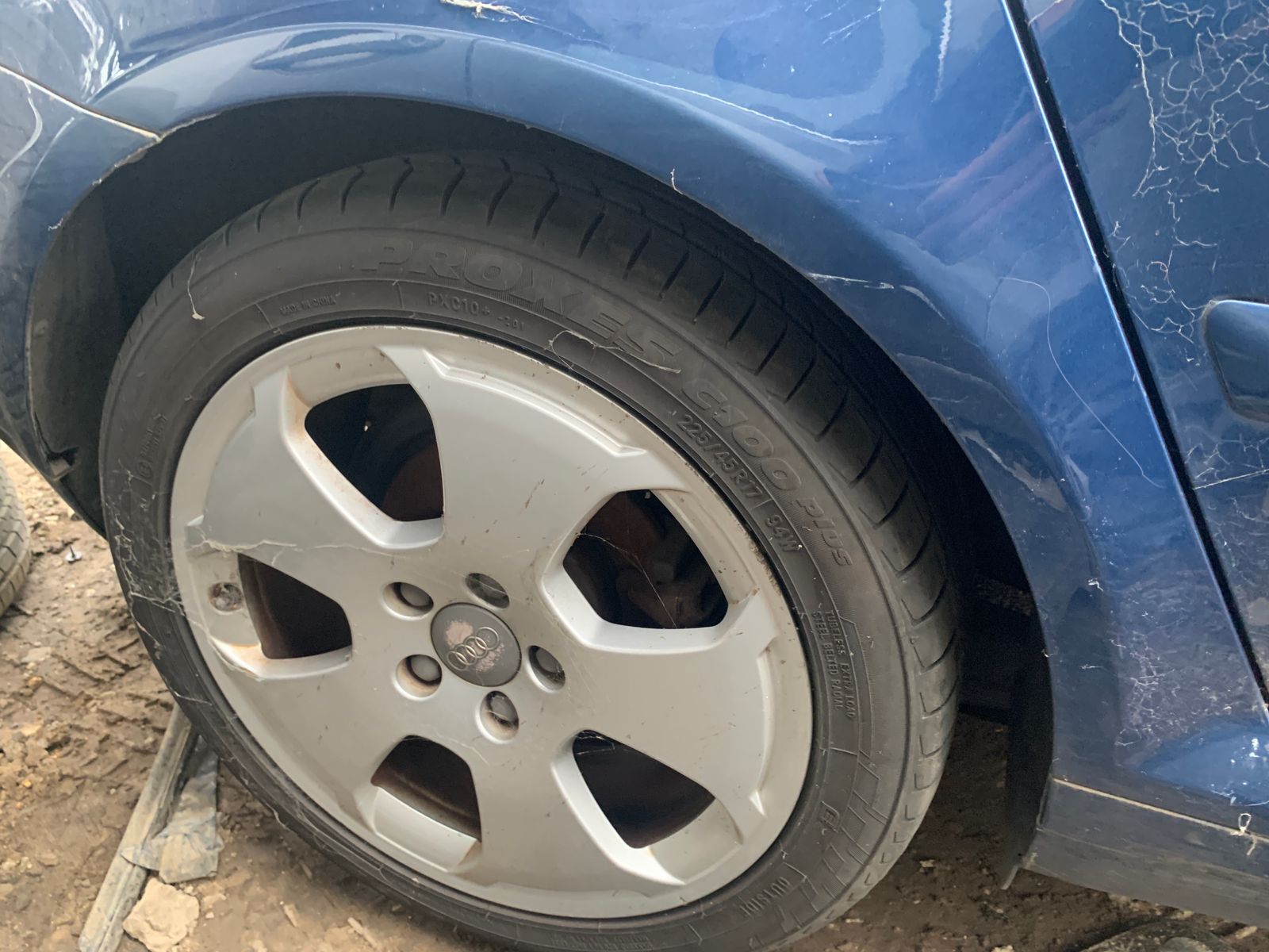 2007 AUDI A3 8P, 5DR HATCH, 03/04-04/13 8P4831051A LEFT FRONT DOOR