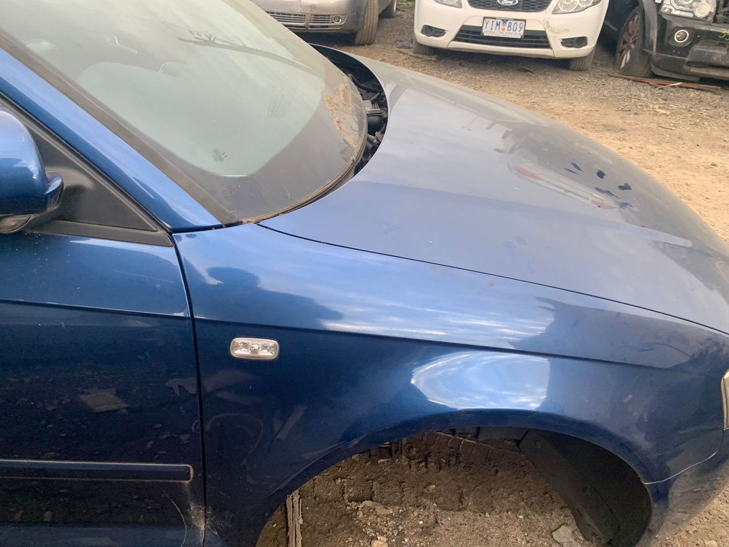 2007 AUDI A3 A3, 8P, 5DR HATCH, SPORTS, NON PARK SENSORS TYPE, 02/05-07/08 8P4807303 REAR BUMPER