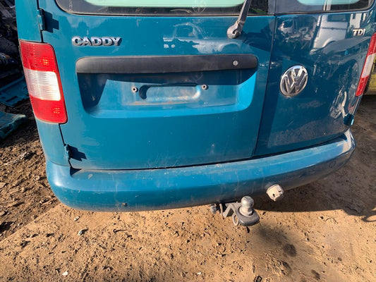 2007 VOLKSWAGEN CADDY 2K, COLOUR CODED, NON PARK SENSOR TYPE, 12/04-08/10 2K0807417H REAR BUMPER