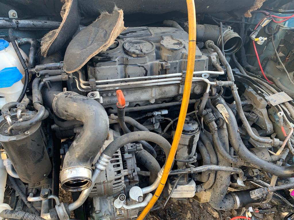 2007 VOLKSWAGEN CADDY RIGHT FRONT DOOR LOCK, 2K, 12/04-08/10 3D2837016J DOOR BOOT GATE LOCK