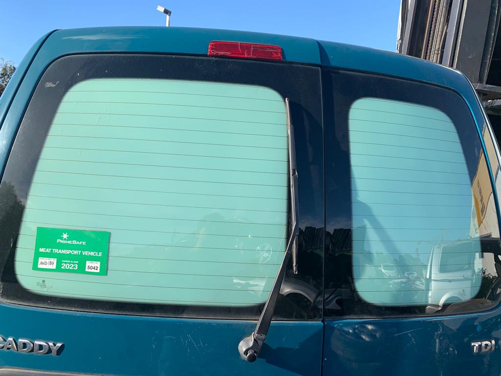 2007 VOLKSWAGEN CADDY RIGHT FRONT DOOR LOCK, 2K, 12/04-08/10 3D2837016J DOOR BOOT GATE LOCK