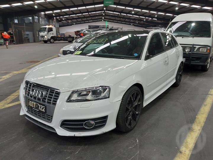 2010 AUDI A3 TAILGATE, 8P, A3/S3, 5DR HATCH, SPOILERED TYPE, 02/05-04/13 8P4827023K BOOTLID TAILGATE