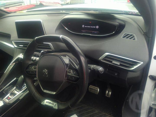 2019 PEUGEOT 5008 P87, 01/18- 1635077580 GEAR STICK SHIFTER