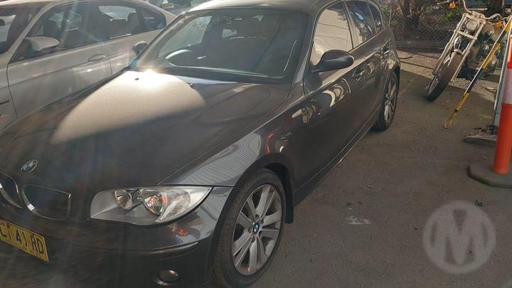 2005 BMW 1 SERIES E87, HATCH, STANDARD, NON PARK SENSOR TYPE, 10/04-01/07 51120032630 REAR BUMPER