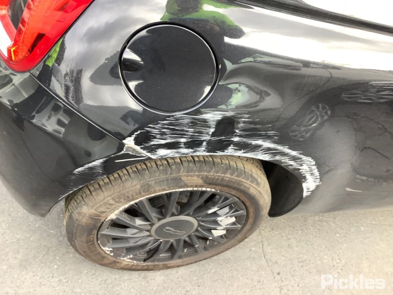 2017 FIAT 500 IN BODY, HATCH, NON 500E, 10/15-  LEFT TAILLIGHT