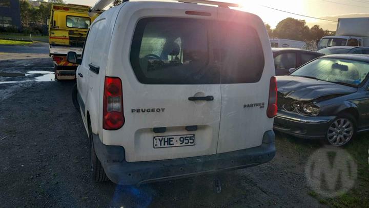 2011 PEUGEOT PARTNER RIGHT REAR DOOR LOCK, 09/08-01/15  DOOR BOOT GATE LOCK