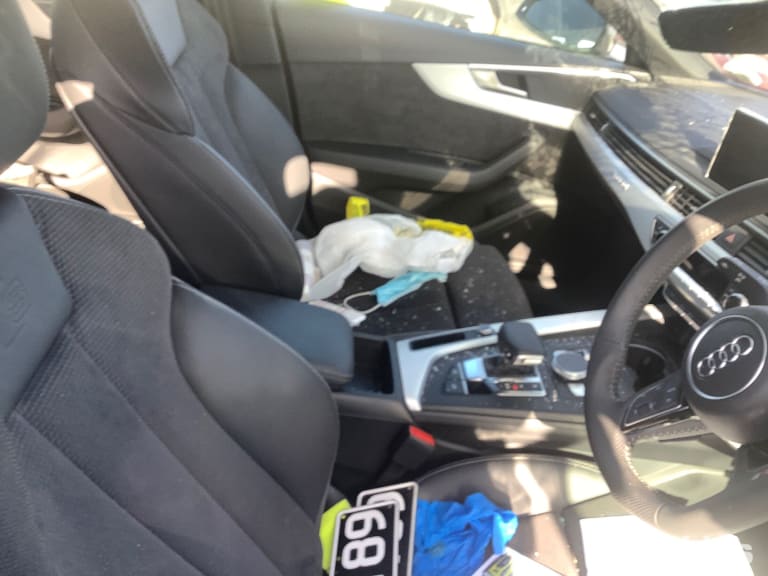 2019 AUDI A4 MODULE, B9 8W, 10/15- 8W0959655F AIRBAG MODULE SENSOR