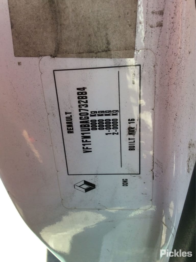 2016 RENAULT KANGOO X61, ENERGY ABSORBER, 10/10-02/22 752109624R F BAR REINFORC BRACK