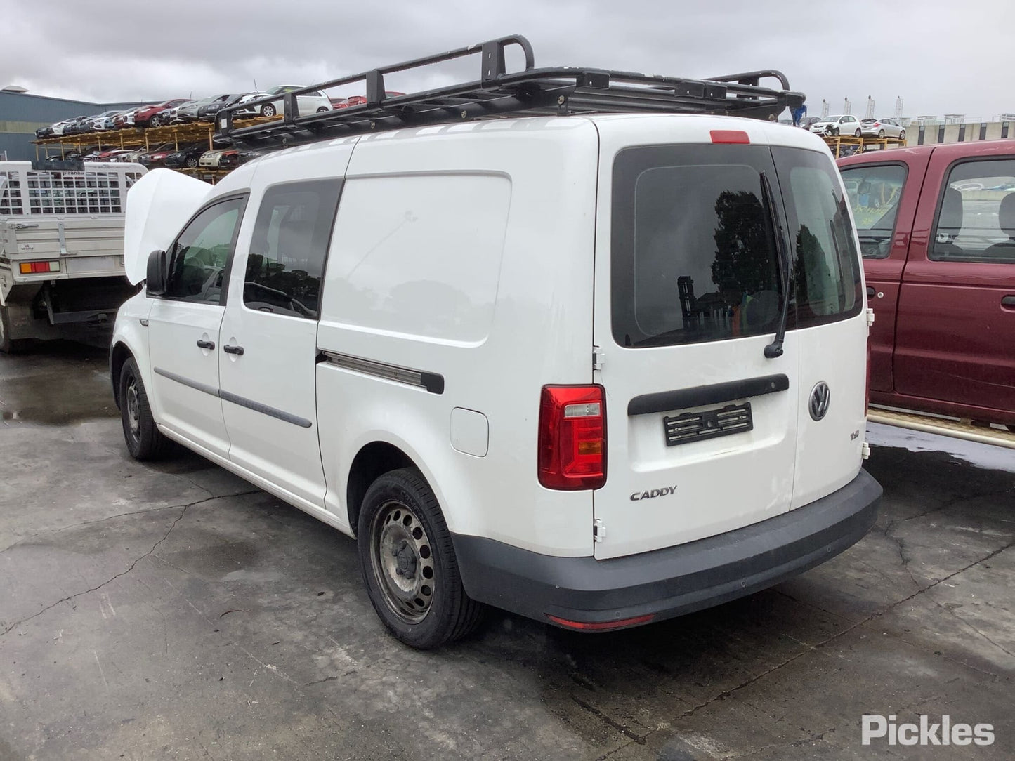 2017 VOLKSWAGEN CADDY 2KN, RH SIDE, 07/15-02/21 2K0857552G SUNVISOR