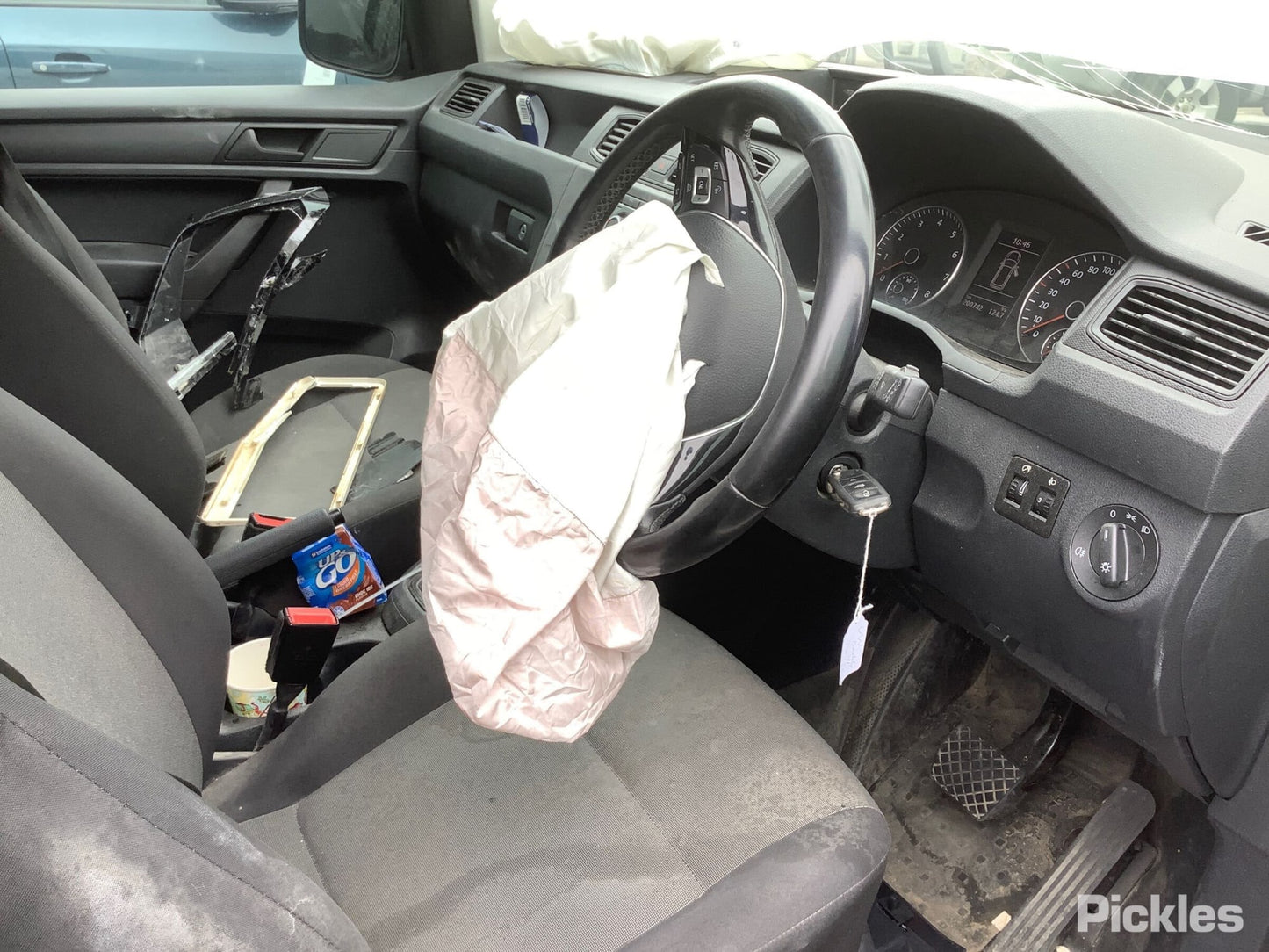 2017 VOLKSWAGEN CADDY RIGHT BARN DOOR LOCK, UPPER, 2KN, 07/15-02/21 7E0827162A DOOR BOOT GATE LOCK