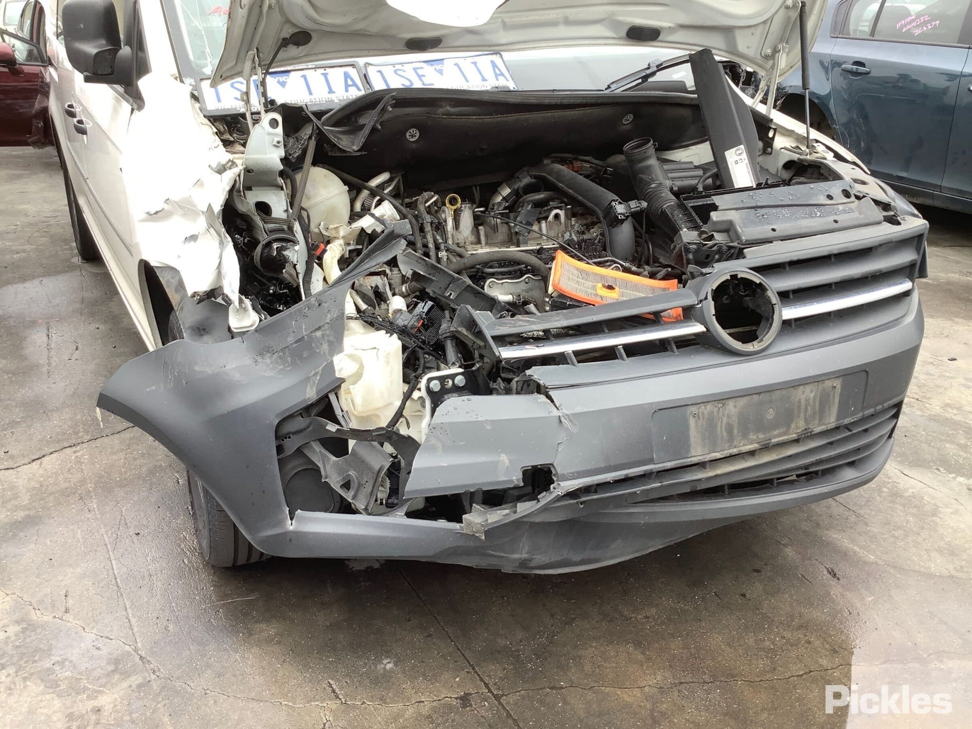 2017 VOLKSWAGEN CADDY LEFT REAR DOOR LOCK, 2KN, 07/15-02/21 7E0843767B DOOR BOOT GATE LOCK