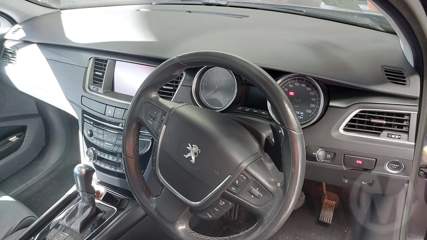 2012 PEUGEOT 508 RIGHT FRONT DOOR LOCK, NON DEADLOCK TYPE, 05/11-09/16 9800625880 DOOR BOOT GATE LOCK