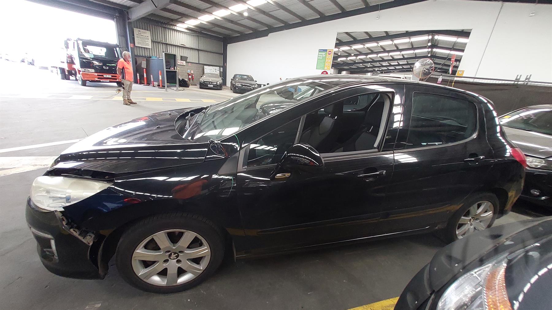 2012 PEUGEOT 308 T7, 09/07-01/14 1607126280 ABS PUMP MODULATOR