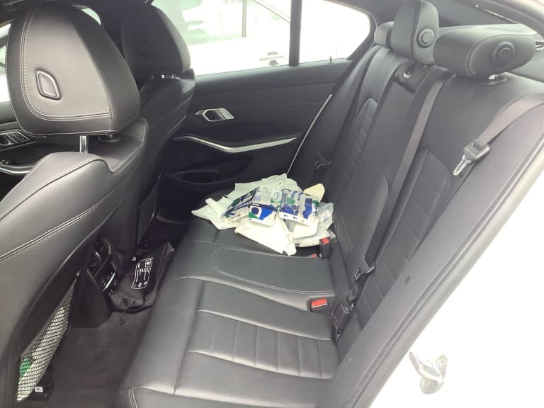 2019 BMW 3 SERIES REAR, F30, SEDAN, 02/12-12/19 COURTESY LIGHT