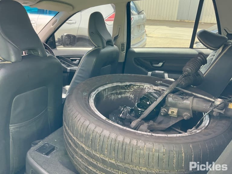 2010 VOLVO XC90 RH REAR 3RD ROW, SEAT BELT ONLY, 01/05-12/14 SEAT BELT STALK