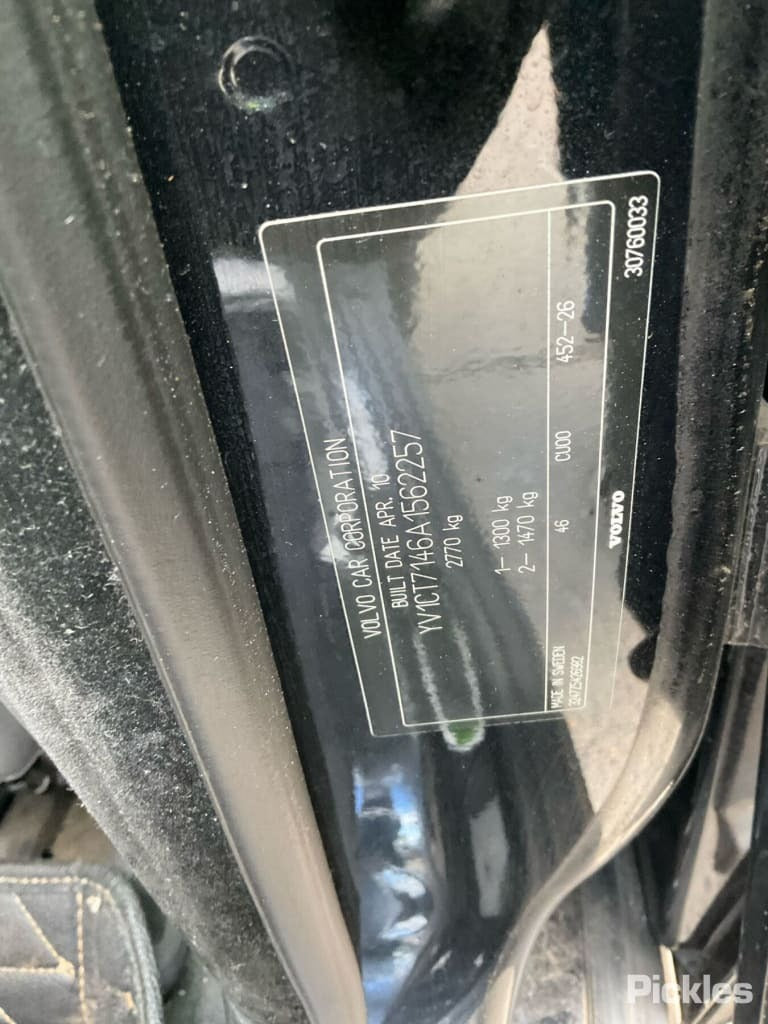 2010 VOLVO XC90 LH REAR 3RD ROW, SEAT BELT ONLY, 01/05-12/14 SEAT BELT STALK