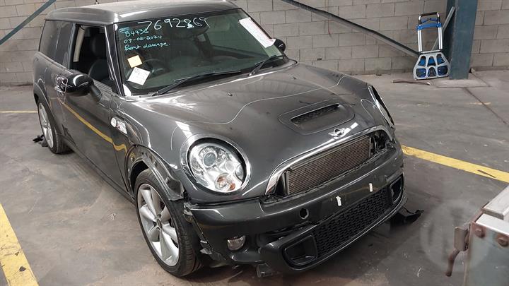 2014 MINI COOPER RH FRONT, SEAT BELT ONLY, WAGON, R55, 03/08-05/14 SEAT BELT STALK