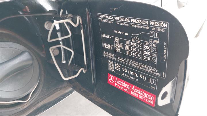 2010 MERCEDES B CLASS W245, 11/05-06/11 A1697250100 LEFT FRONT DOOR WINDOW