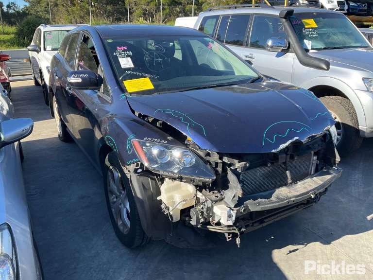 2011 MAZDA CX7 HEAD UNIT, SINGLE DISC CD PLAYER, ER, 06/09-02/12 RADIO CD DVD SAT TV