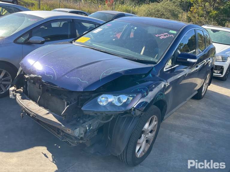 2011 MAZDA CX7 HEAD UNIT, SINGLE DISC CD PLAYER, ER, 06/09-02/12 RADIO CD DVD SAT TV