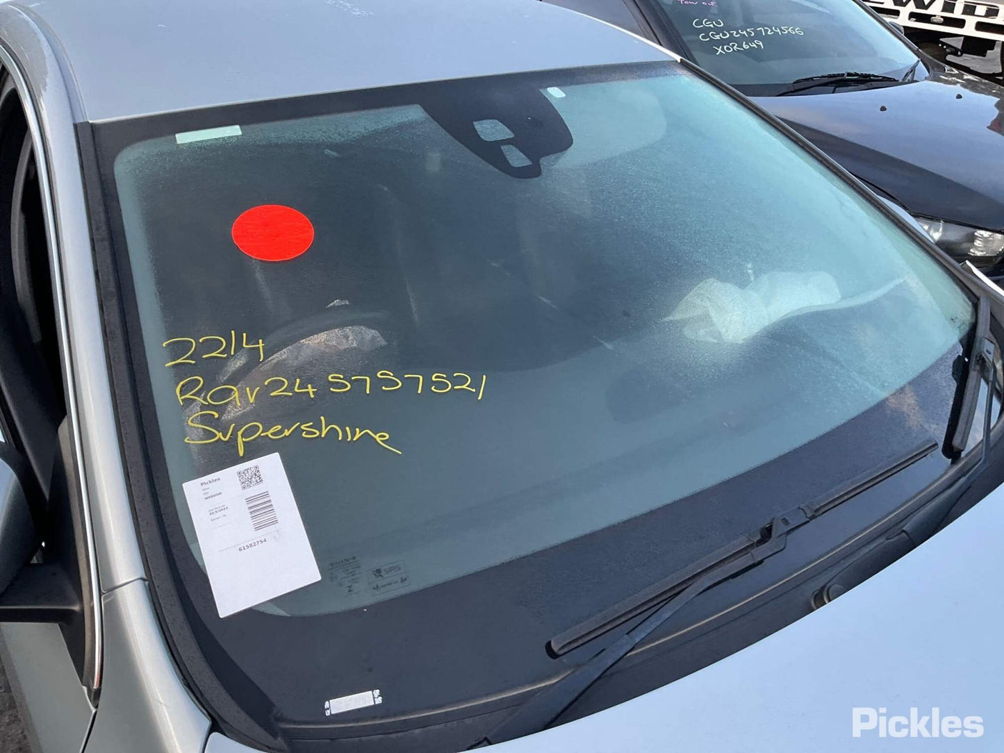 2014 VOLVO S60/V60 Mk2, 12/10-12/18 31385411 RIGHT FRONT DOOR WINDOW