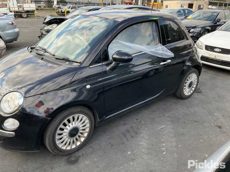 2013 FIAT 500 RH REAR, SEAT BELT ONLY, 03/08- SEAT BELT STALK