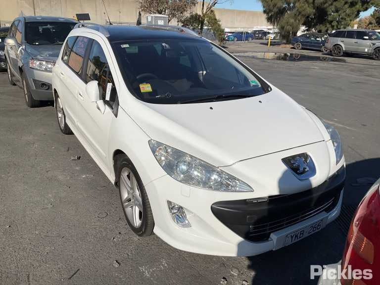 2011 PEUGEOT 308 RH FRONT, ASSY (BELT AND STALK), CABRIO, T7, 07/09-09/14 SEAT BELT STALK