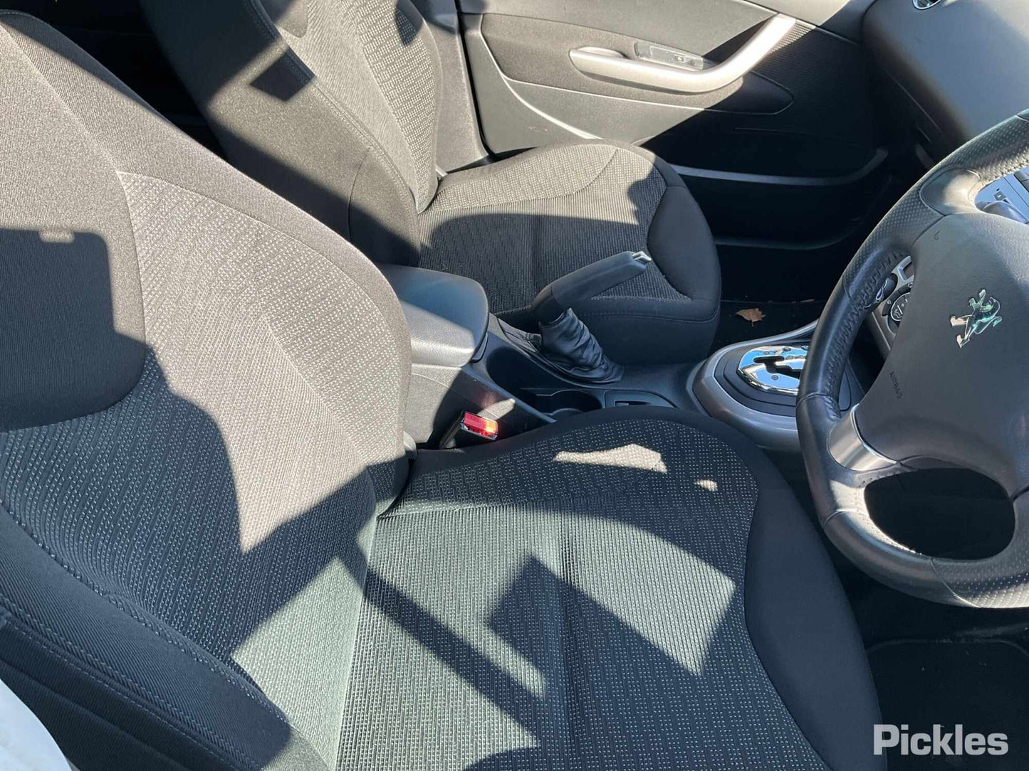 2011 PEUGEOT 308 RH FRONT, ASSY (BELT AND STALK), CABRIO, T7, 07/09-09/14 SEAT BELT STALK