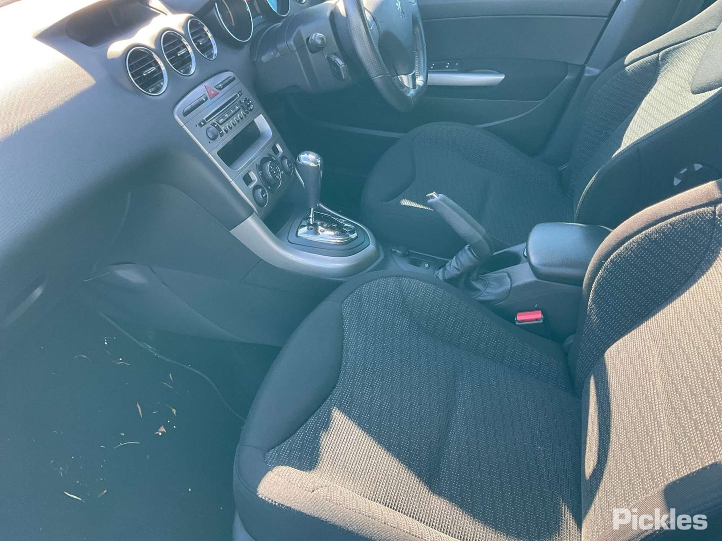 2011 PEUGEOT 308 RH FRONT, ASSY (BELT AND STALK), CABRIO, T7, 07/09-09/14 SEAT BELT STALK