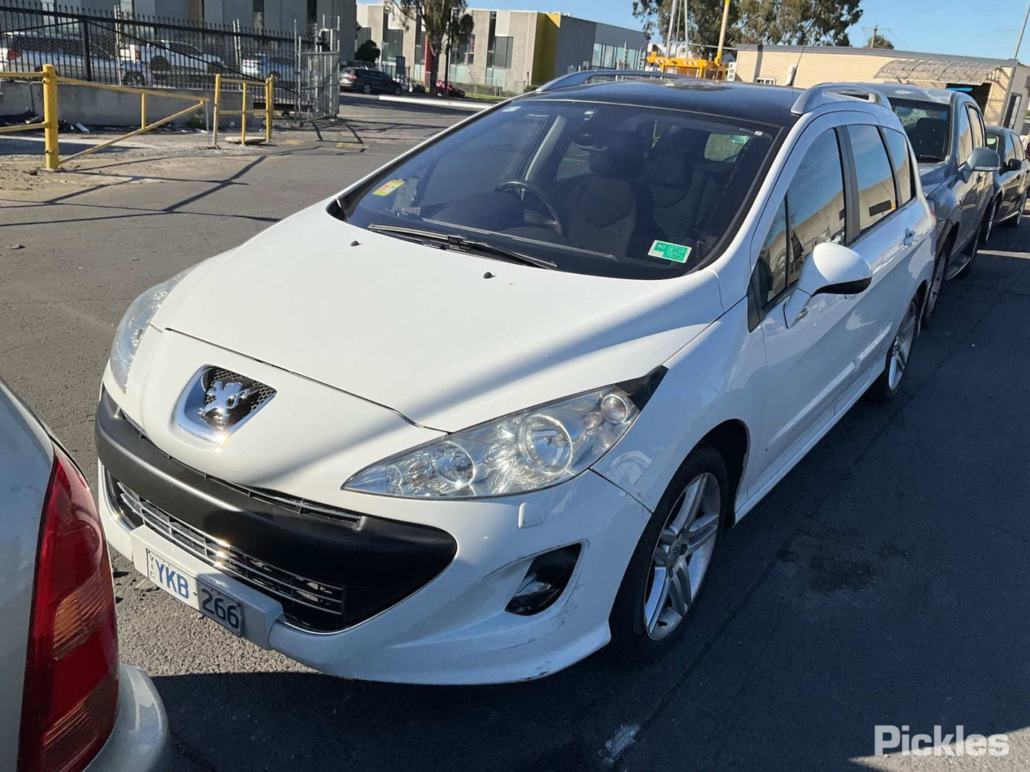 2011 PEUGEOT 308 RH FRONT, ASSY (BELT AND STALK), CABRIO, T7, 07/09-09/14 SEAT BELT STALK