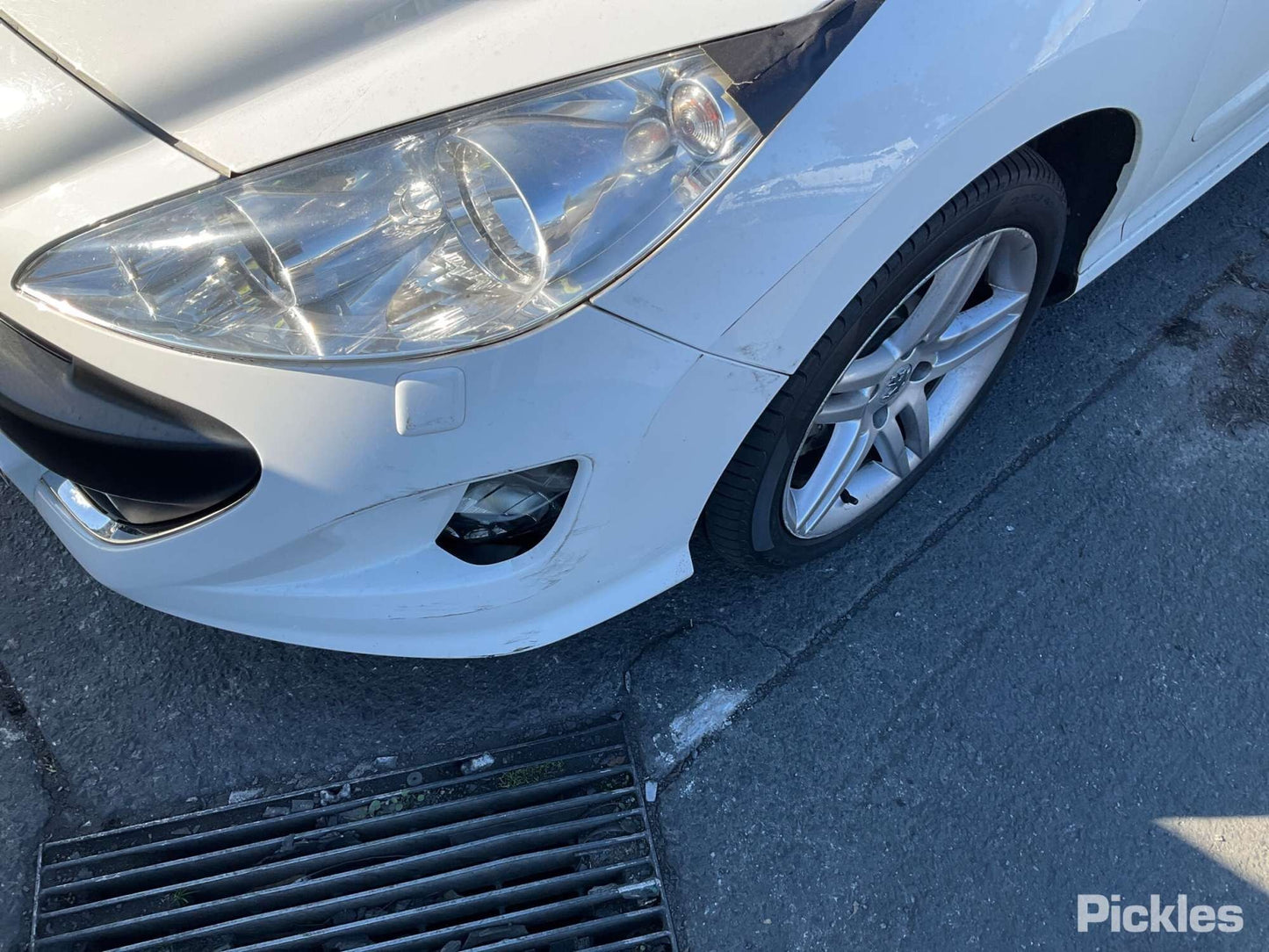 2011 PEUGEOT 308 T7, HATCH/WAGON, MANUAL FOLDING, 2 PLUG TYPE, 09/07-12/13 8153NC RIGHT DOOR MIRROR