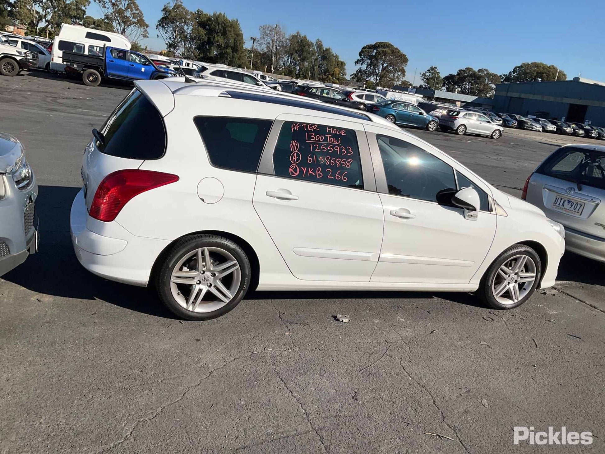 2011 PEUGEOT 308 T7, 09/07-01/14 4541QJ ABS PUMP MODULATOR