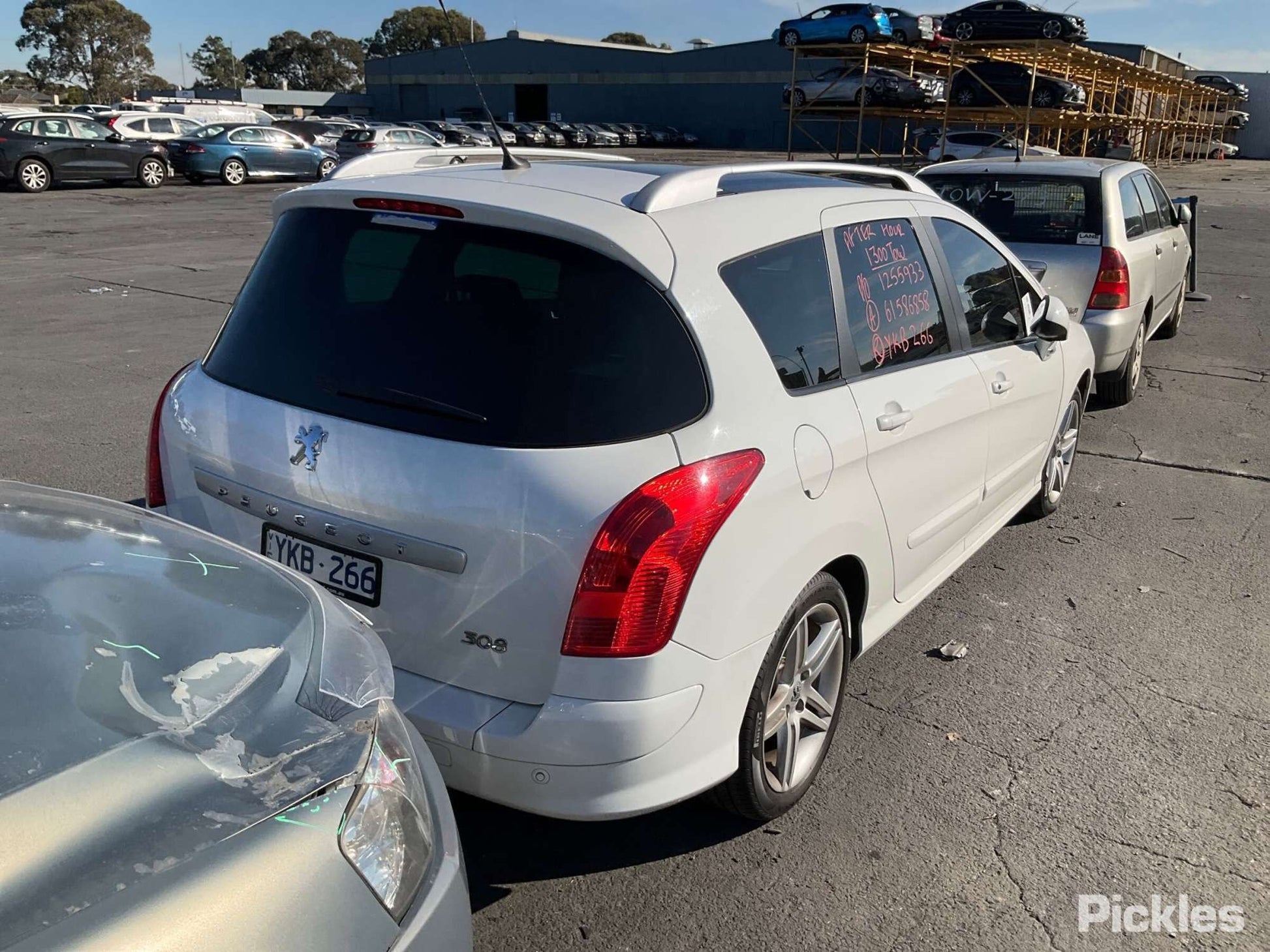 2011 PEUGEOT 308 AUTO, PETROL, 1.6, TURBO, T7, VIN VF34*5FV, 20GA03 CODE, 09/07-01/14  TRANS GEARBOX