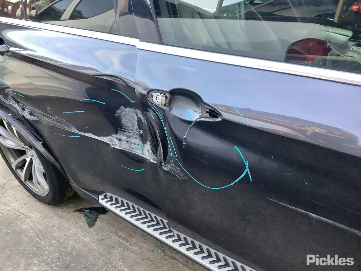2014 BMW X5 F15, LH SIDE, 09/13-07/18 SUNVISOR