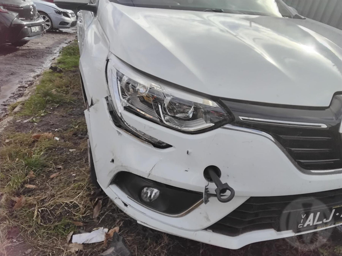 2017 RENAULT MEGANE DASH, BFB/LFF/KFB, 06/16-02/20  LEFT AIRBAG