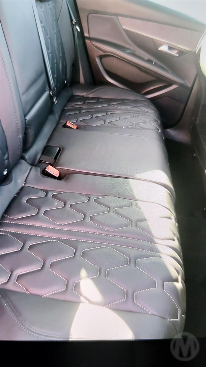 2017 PEUGEOT 3008 LH REAR, SEAT BELT STALK ONLY, P84, 10/16-  SEAT BELT STALK
