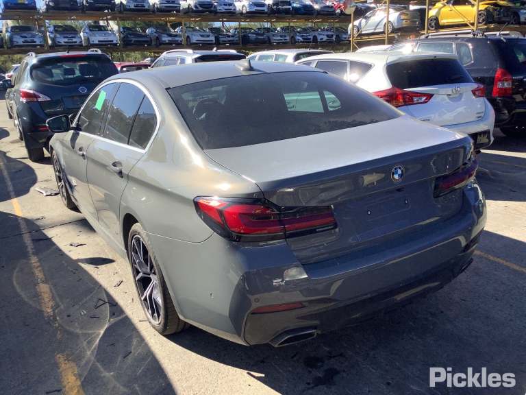 2022 BMW 5 SERIES G30/G31, SEDAN/WAGON, BODY COLOURED, W/ LANE CHANGE, W/ AUTO DIP TYPE, 03/17-05/23 51167485260 RIGHT DOOR MIRROR