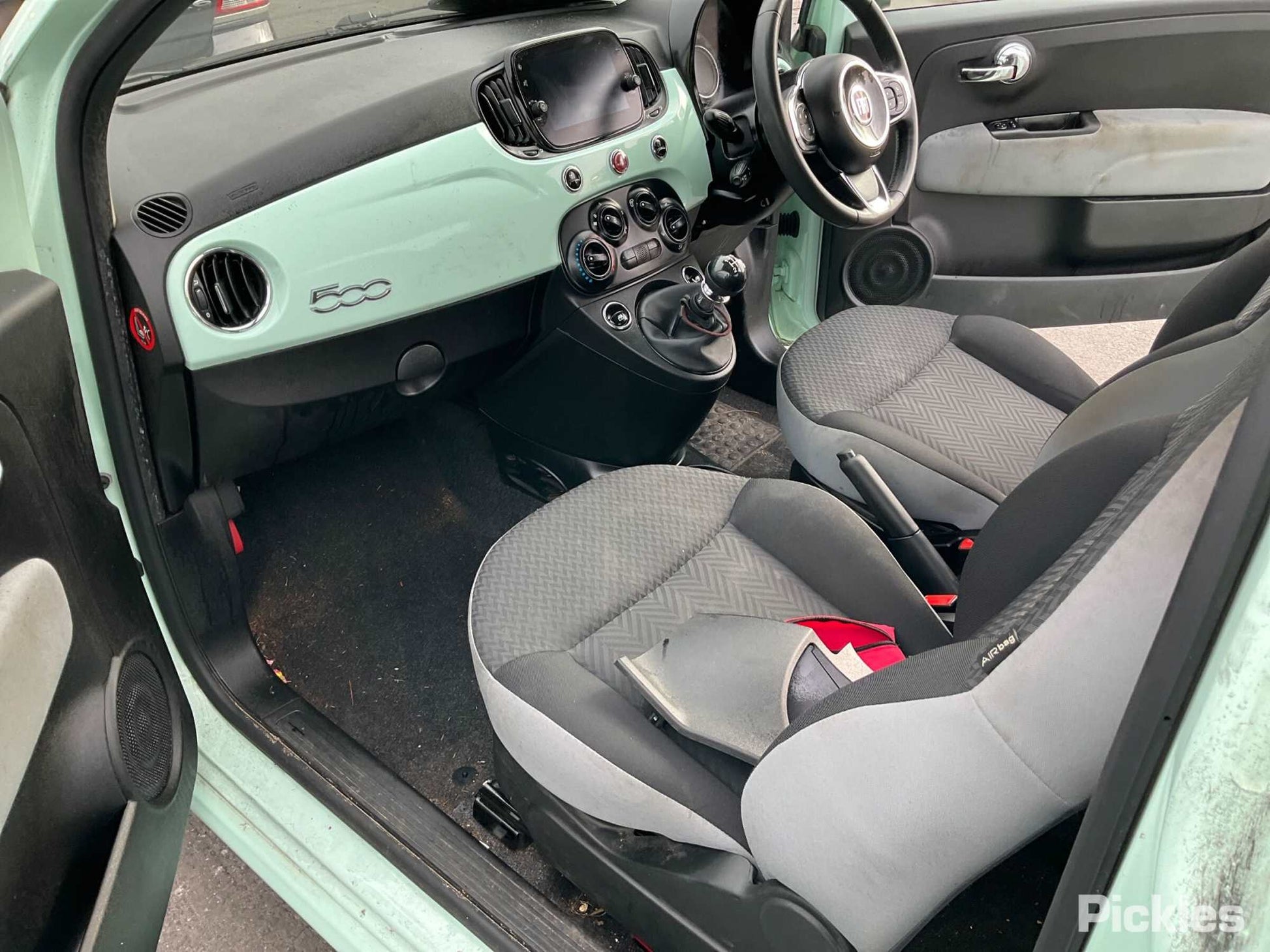 2019 FIAT 500 MANUAL, PETROL, 1.2, 5 SPEED, 03/08-07/22  TRANS GEARBOX