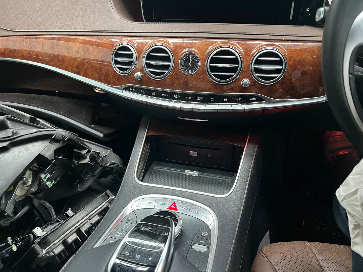 2015 MERCEDES S CLASS W222, 11/13-11/20 A2229003910 RADIO CD DVD SAT TV