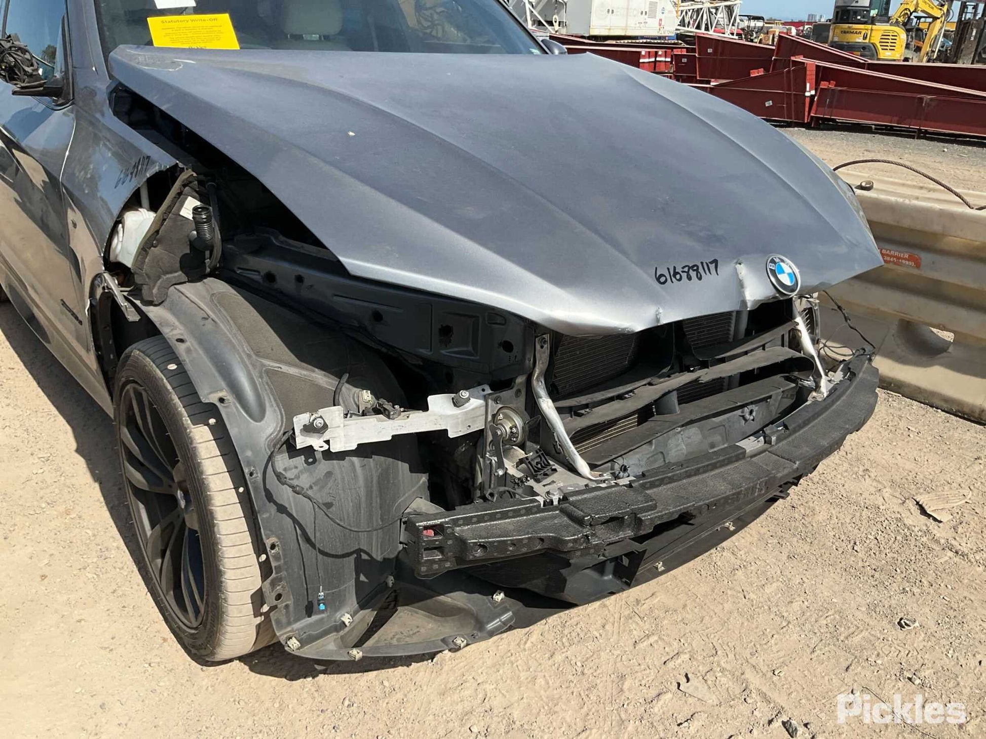 2014 BMW X5 REAR, 6CYL/V8, F15, 3.15 RATIO, 09/13-07/18 33107636992 DIFFERENTIAL CENTRE