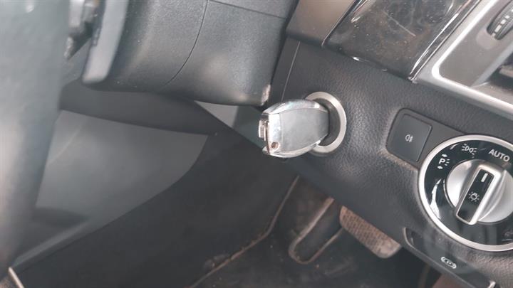 2013 MERCEDES M CLASS LH REAR, SEAT BELT ONLY, W166, 03/12-01/16  SEAT BELT STALK